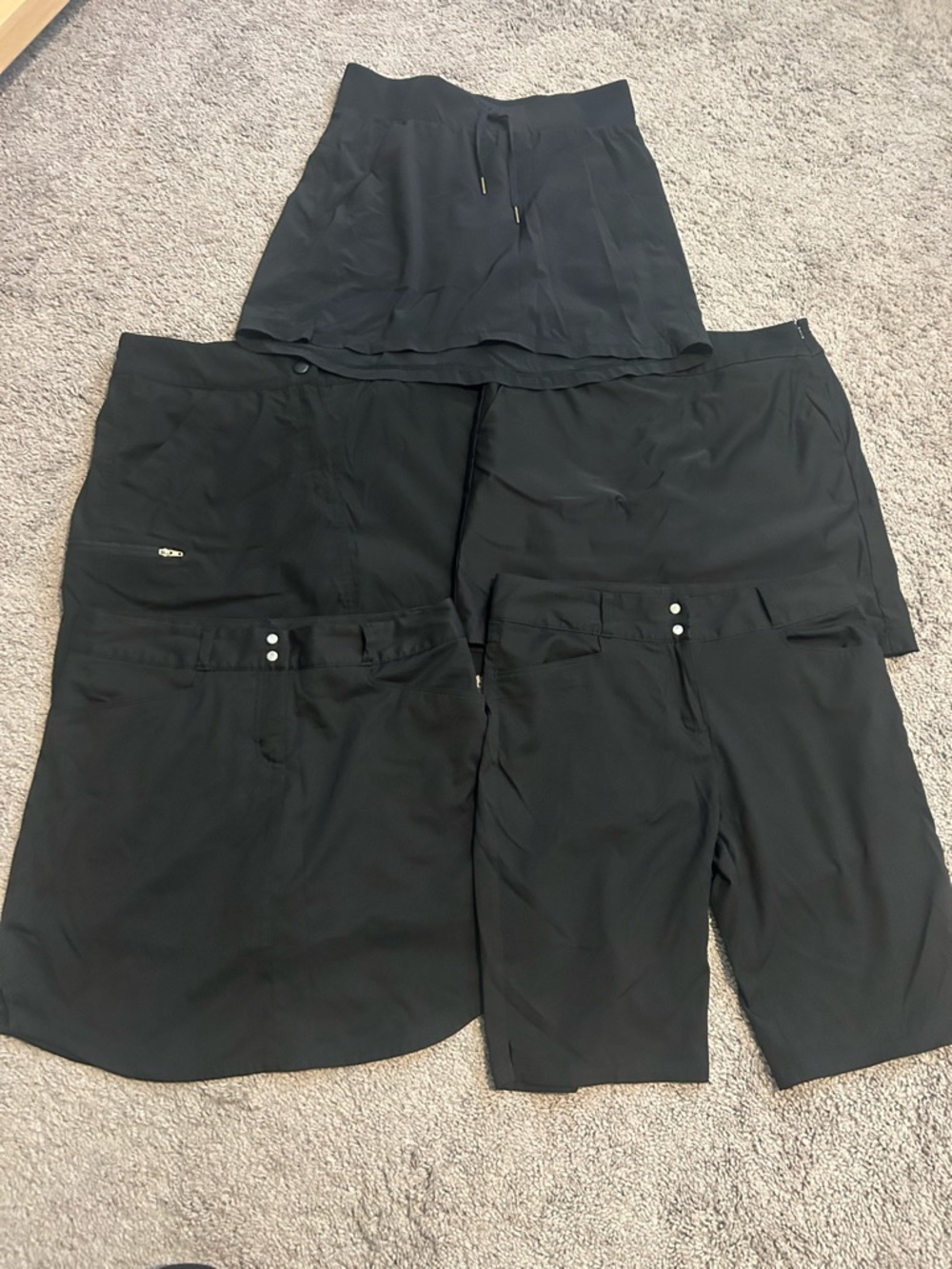 Skirt Skort Lot of 5 Womens athletic Skorts golf short adidas Nike and more